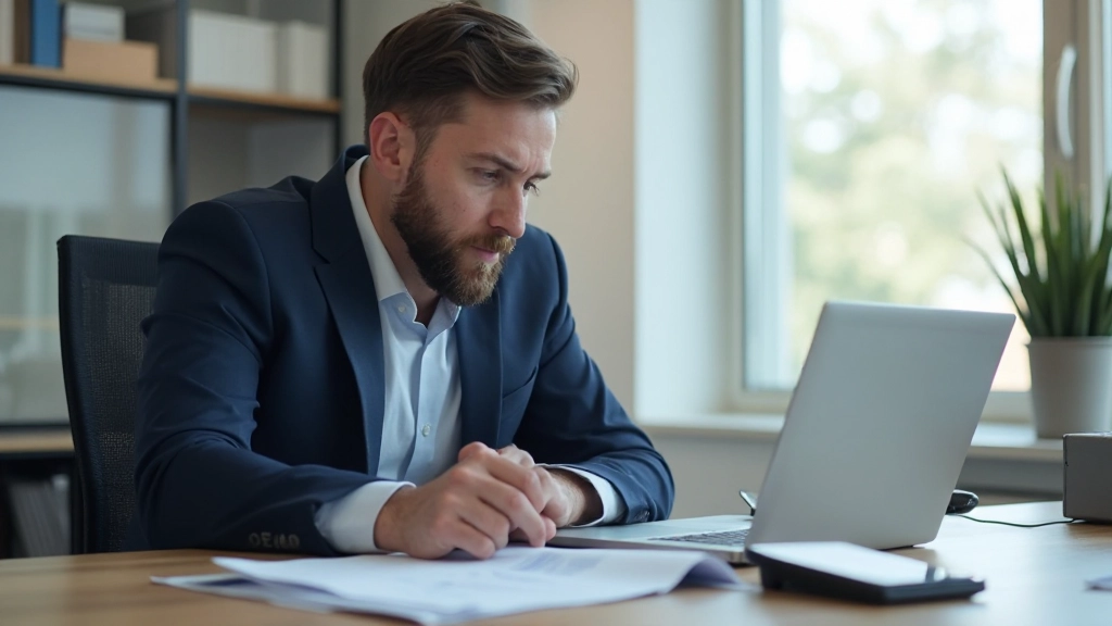 Профессиональный анализ инвестиционного портфеля на рабочем столе с документами и графиками